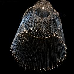 bobbin lace lamp in boedapest